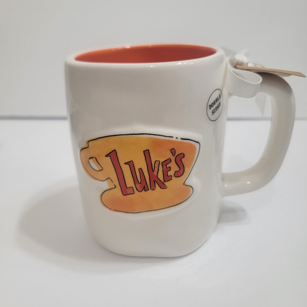 Rae Dunn Gilmore Girls Luke's Diner "Coffee Coffee Coffee" Coffee Tea Mug NEW